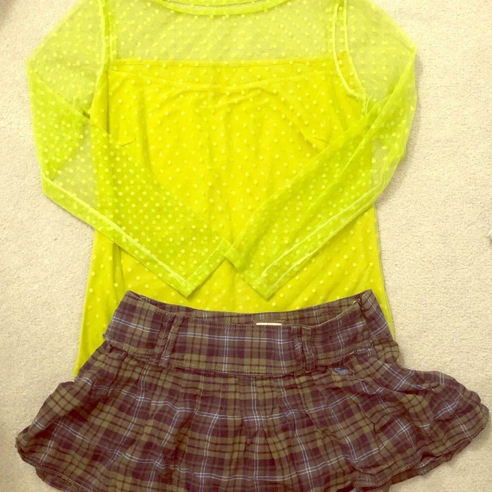 Top+short Skirt ( Set )
